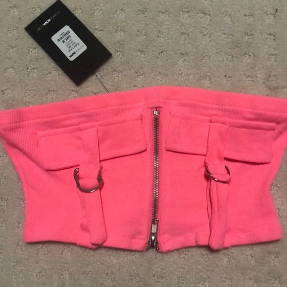 Fashion Nova set skirt and top strapless cargo - Picture 7 of 14